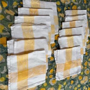 Vintage Damask Napkins/12